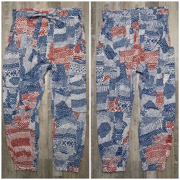 Anthropologie Hei
Hei Nouveau
Joggers Pants red white and blue size s - Picture 8 of 16